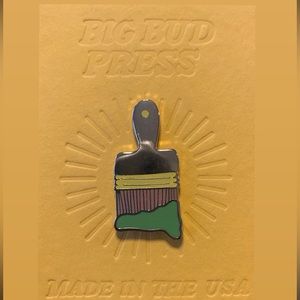 Big Bud Press Paintbrush Pin